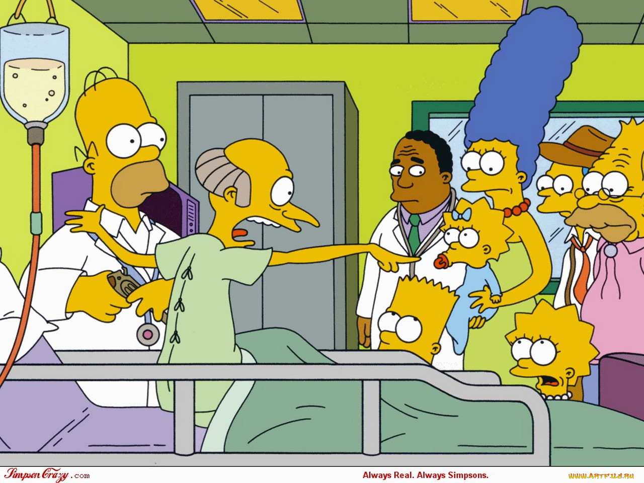 , the, simpsons